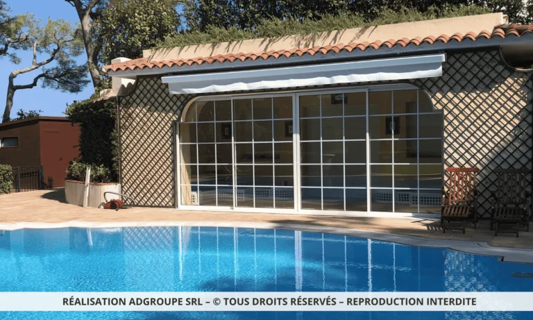 Baie vitrée sur mesure en aluminium, région PACA