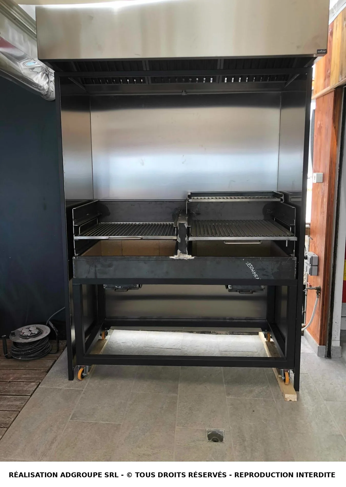 Barbecue professionnel