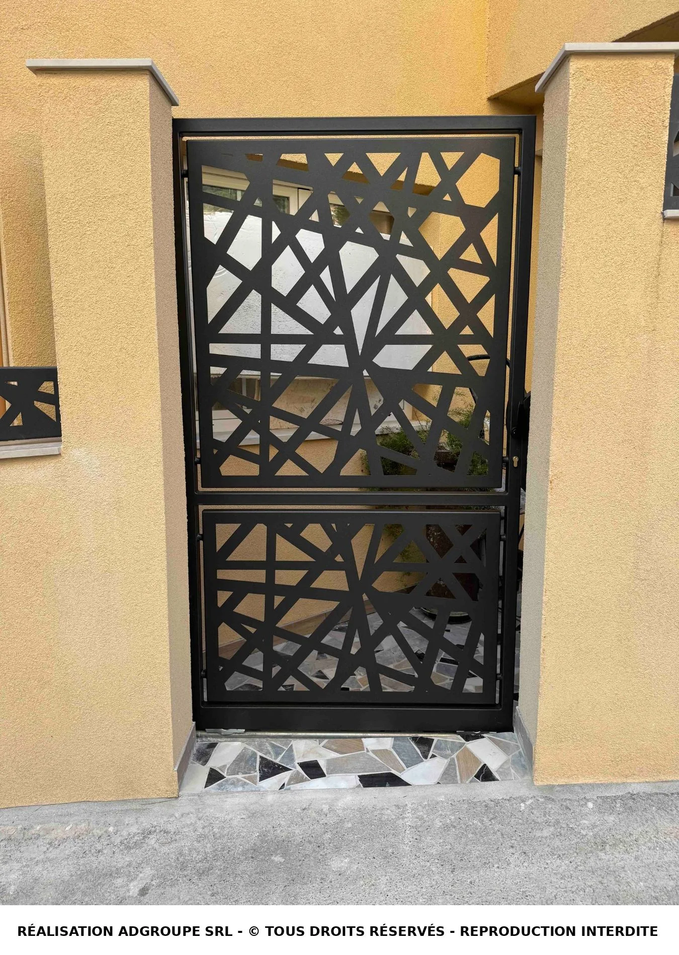 Portail et clôtures en fer